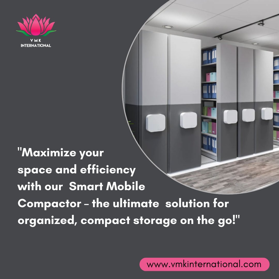 meenakshiv123's tweet image. 𝐌𝐚𝐱𝐢𝐦𝐢𝐳𝐞 𝐘𝐨𝐮𝐫 𝐒𝐩𝐚𝐜𝐞 &amp;amp; 𝐄𝐟𝐟𝐢𝐜𝐢𝐞𝐧𝐜𝐲 𝐰𝐢𝐭𝐡 𝐕𝐌𝐊 𝐈𝐧𝐭𝐞𝐫𝐧𝐚𝐭𝐢𝐨𝐧𝐚𝐥&apos;𝐬 𝐒𝐦𝐚𝐫𝐭 𝐌𝐨𝐛𝐢𝐥𝐞 𝐂𝐨𝐦𝐩𝐚𝐜𝐭𝐨𝐫!

𝗩𝗶𝘀𝗶𝘁 vmkinternational.com 𝗡𝗼𝘄 !

#SmartStorage #MobileCompactor #EfficientOrganization #CompactStorage