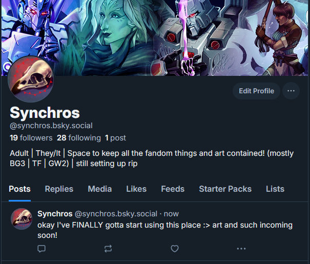 synchrosArts's tweet photo. okay I haven't posted on this account in ages but just in case! I'm also over at this other place https://t.co/C3fJN4qzpV