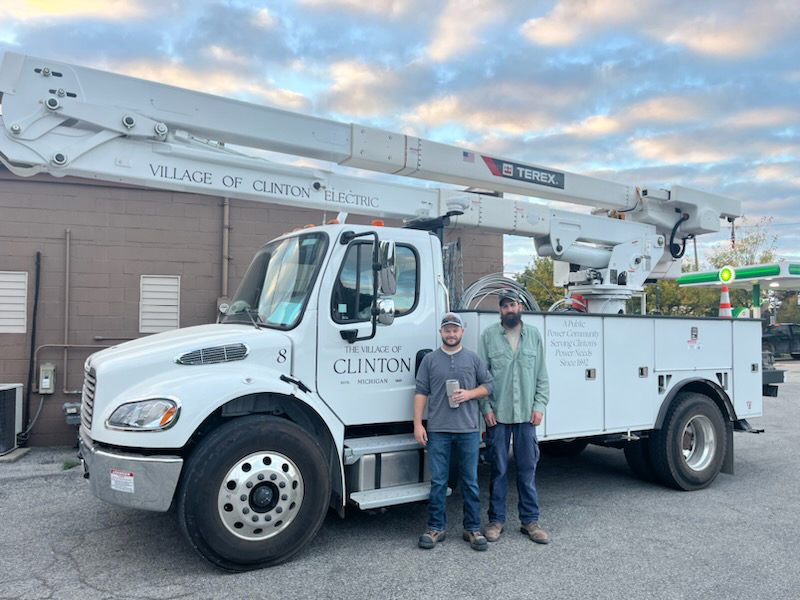 Village of Clinton has sent Mutual Aid to Florida.
