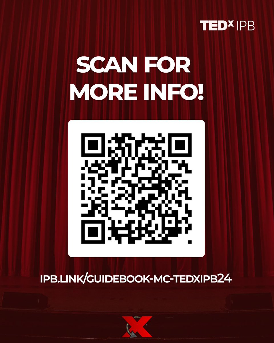 tedxipb's tweet photo. ✨Hi, amazing people!✨

We hope you're all doing well! 🌟 We're thrilled to announce that TEDxIPB 2024 is coming, and guess what?

🗣️We're searching for a captivating Master of Ceremony to energize the TEDx stage!

💡This is your chance to guide the audience through an — https://t.co/aTyEXRU7Zd
