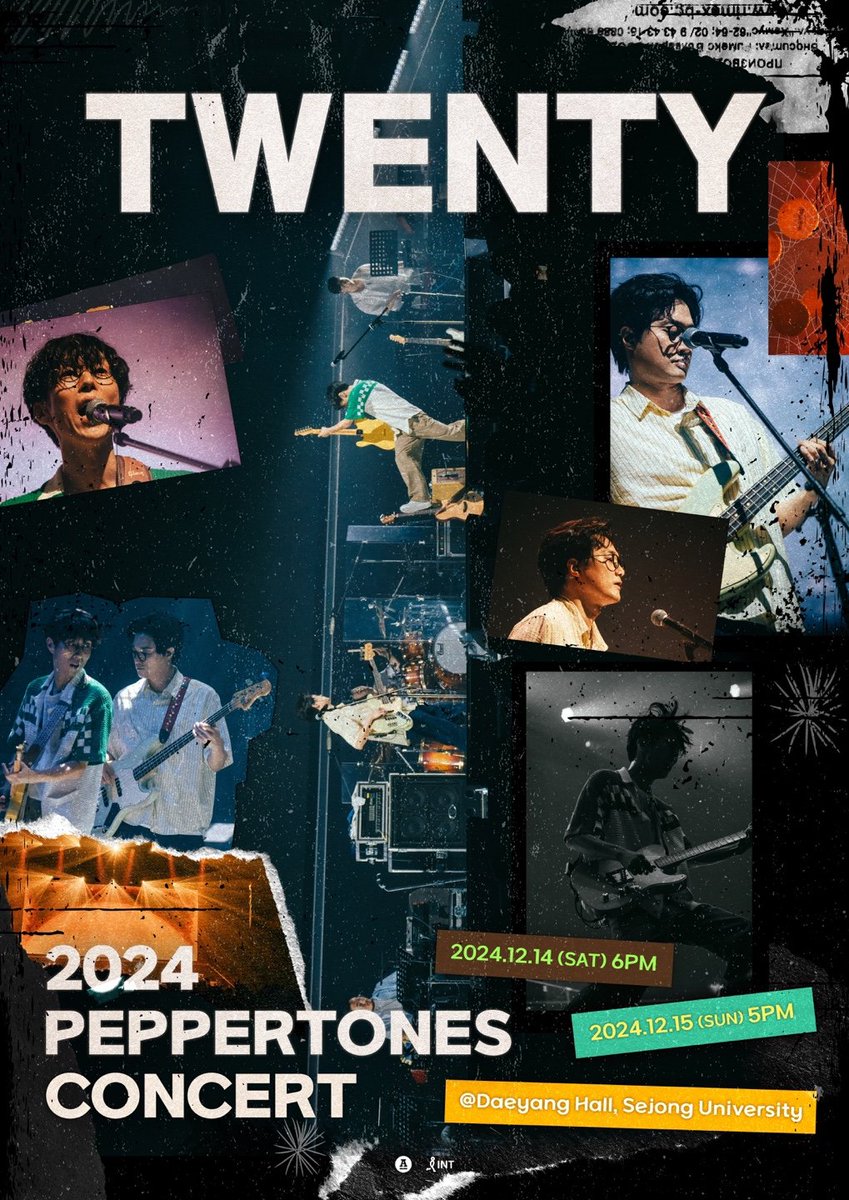 antennamusic's tweet photo. #페퍼톤스

2024 PEPPERTONES CONCERT <TWENTY>

음악을 좋아하는 두 친구가 만나
페퍼톤스가 되었습니다.

그것이 2004년,
지금은 2024년.

명랑하게 지나온 20년을 함께 돌아보며
계속해서 달려가려 합니다.

영원토록 변하지 않는 우리들의 노래로
페퍼톤스, 2004년부터

⏳ 공연일정 : 
2024. 12. 14. (토) 6PM
2024. 12. 15. (일) 5PM

⏳ 장소 : 세종대학교 대양홀

⏳ 예매처 : 인터파크 티켓
https://t.co/ybxUcaLktV
⏳ 티켓 오픈 : 2024. 10. 24. (목) 8PM

@pptnzexpress @pptnznoshel
#PEPPERTONES
#신재평 #이장원
#ShinJaePyung #LeeJangWon
#TWENTY