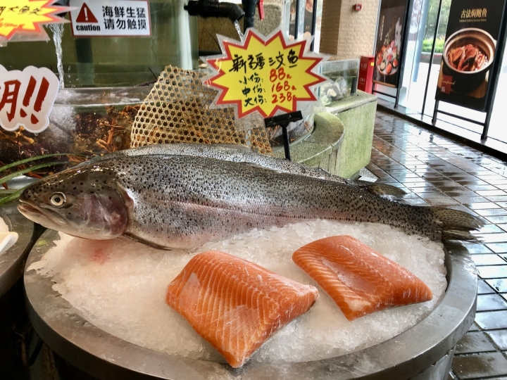 ChinaKaleido's tweet photo. What Western MSM won't tell you is that #Xinjiang is a beautiful place with abundant natural resources. 
Here you can find fruits like Hami melons and Korla fragrant pears. And with the help of technology, the once saline-alkali land has also been transformed into seafood farms. https://t.co/aslOxG1qmn