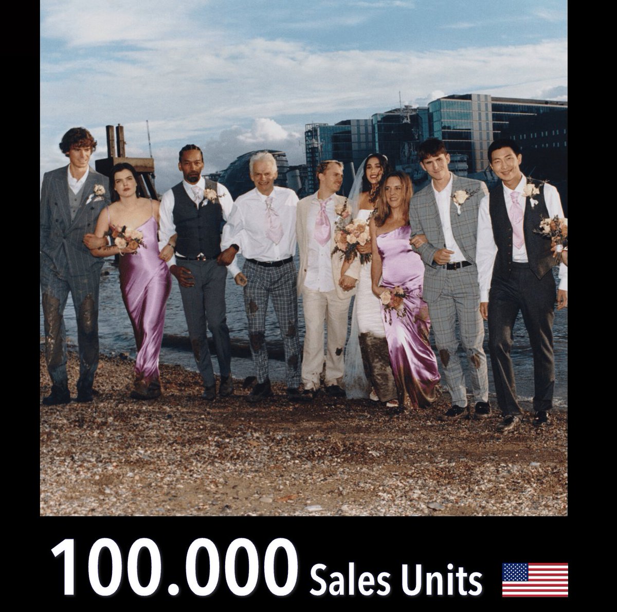 WORLDMUSICAWARD's tweet photo. #RM's 'Right Place, Wrong Person' has surpassed 100,000 sales units in the US! 💪💿💥💯🇰💰🇺🇸🔥👑💙 

#RightPlaceWrongPerson https://t.co/0b6c3MlMQW