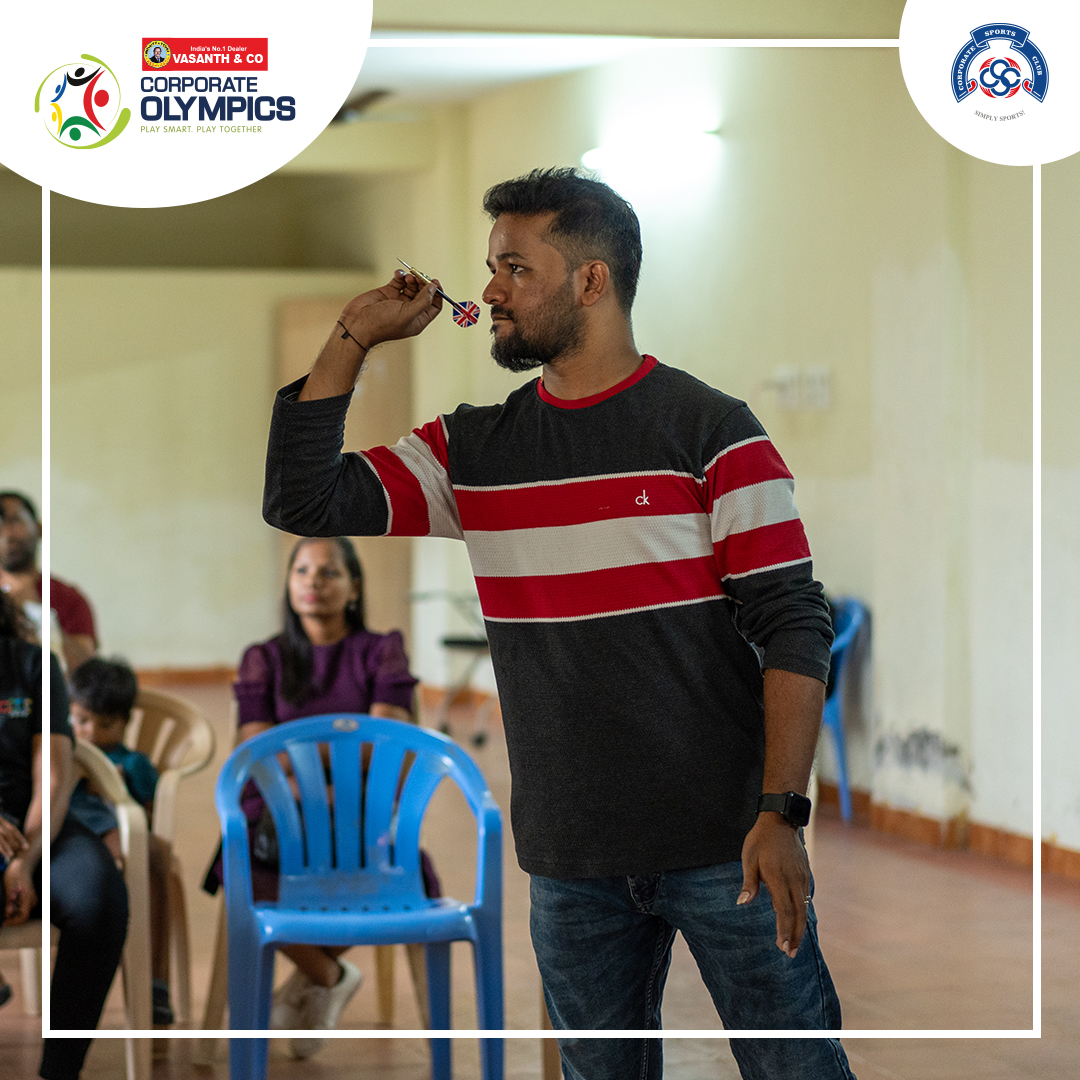 Csc_chennai's tweet photo. Corporate Olympics 2024 Season 3 - Darts

For details
email : jb@corporatesportsclub.in
Call : 9884464565 https://t.co/X9M0TLcaUU