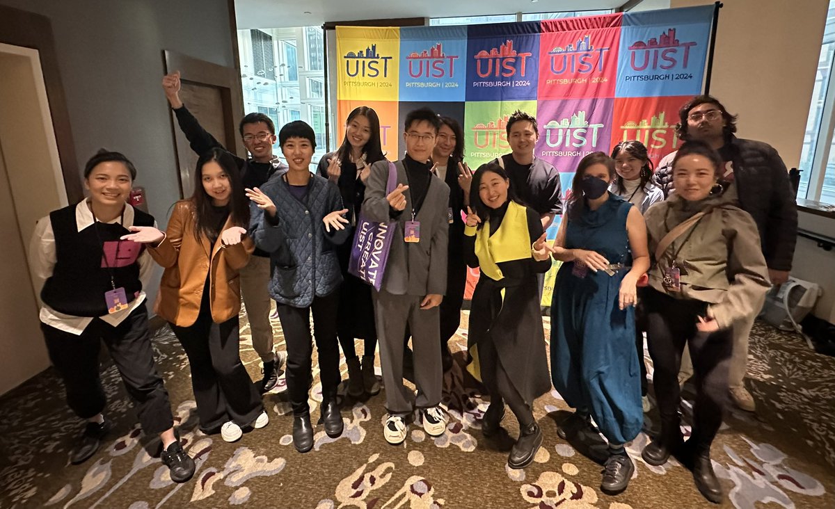 Dr_Qiuyu's tweet image. This has been my most engaging UIST ever! Served as the organizer &amp;amp; PC member, chaired 3 sessions, presented 1 paper, 1 demo, and 2 posters, and connected with many old and new friends. A big thanks to my collaborators, co-chair, our AMA guests, and everyone for making this an…