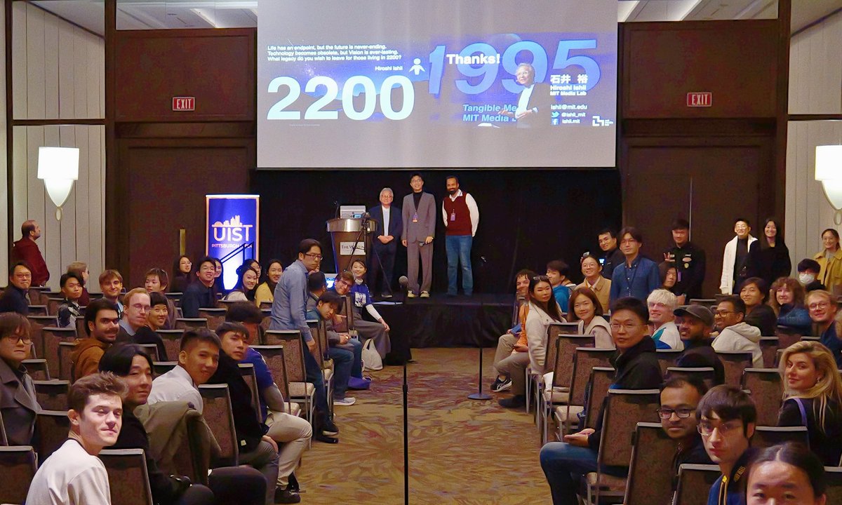 Dr_Qiuyu's tweet image. This has been my most engaging UIST ever! Served as the organizer &amp;amp; PC member, chaired 3 sessions, presented 1 paper, 1 demo, and 2 posters, and connected with many old and new friends. A big thanks to my collaborators, co-chair, our AMA guests, and everyone for making this an…