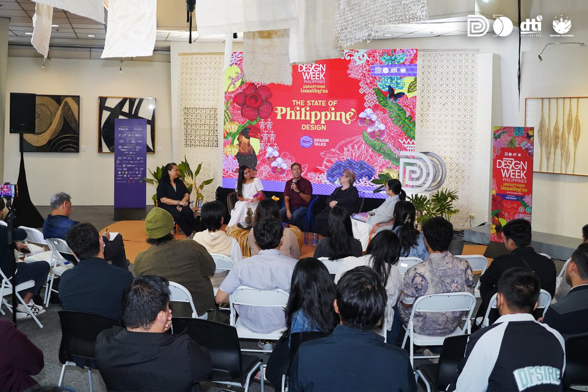 DTIDesignCenter's tweet image. The hashtag #DesignWeekPhilippines journey to explore islandness officially set sail last Saturday, 12 October at the Yuchengco Museum!