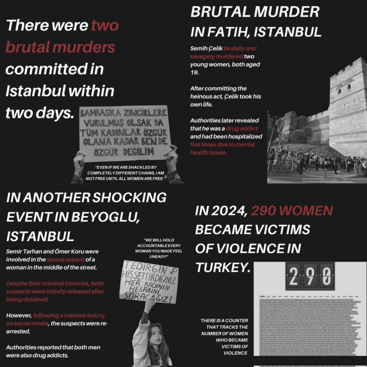 LUKASSWEETGIRL's tweet image. actually im . gonna put this out for the public to see 

#TurkishWomanNeedHelp #turkishwomanareindanger #yasamakistiyoruz #yasaistiyoruz #KadınVeÇocuğaDokunma
 
(click on the hashtags for more information if u want)

Please do not only rely on using the hashtag. Provide info(1/3)