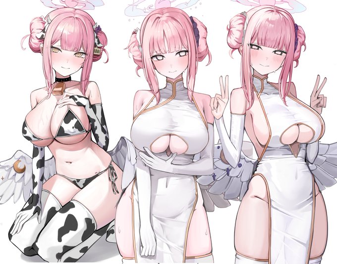 並べたら姉妹みたいになっちゃった奴みて 