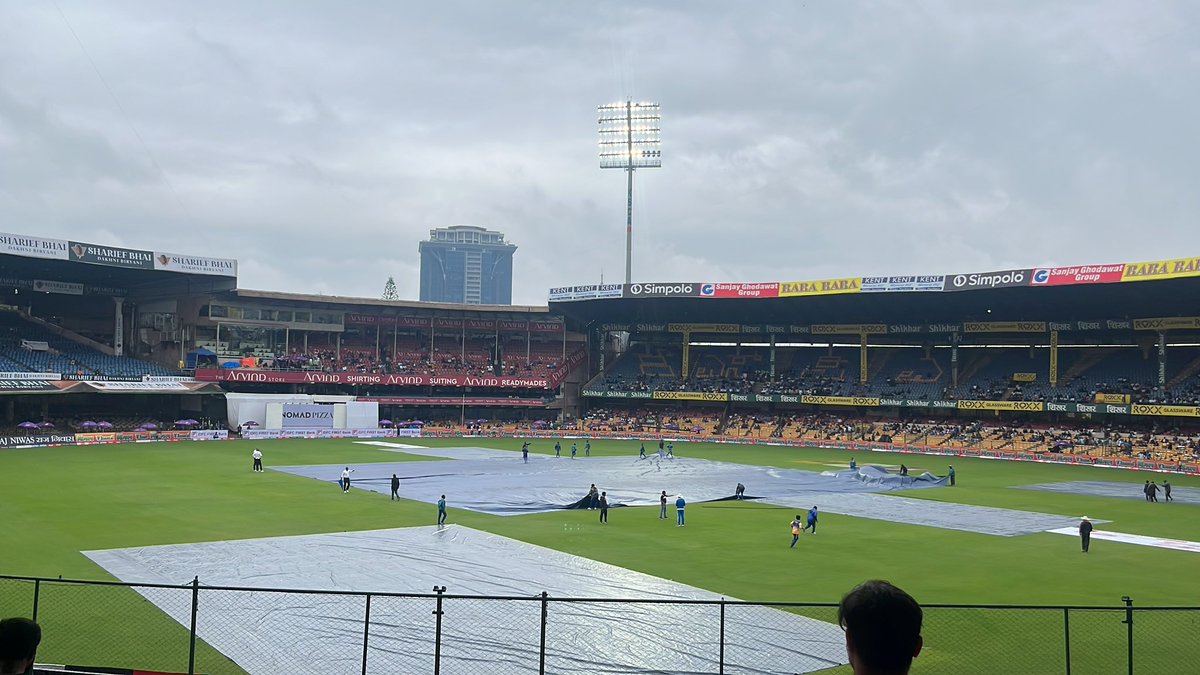 The covers are coming off! Let’s go INDIA 🇮🇳 #INDvNZ