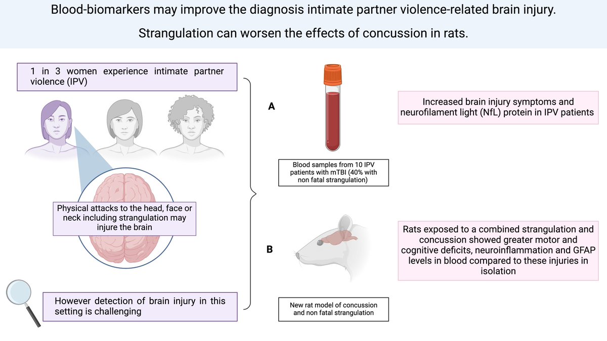 GeorgiaSymons's tweet image. Wanted to re share our recent article published in @BrainBehavImm following some media today about intimate partner violence brain injuries. This infographic summaries our main findings. @shultz_sandy @MujunSun @STMneurosci @Monash_FMNHS
sciencedirect.com/science/articl…