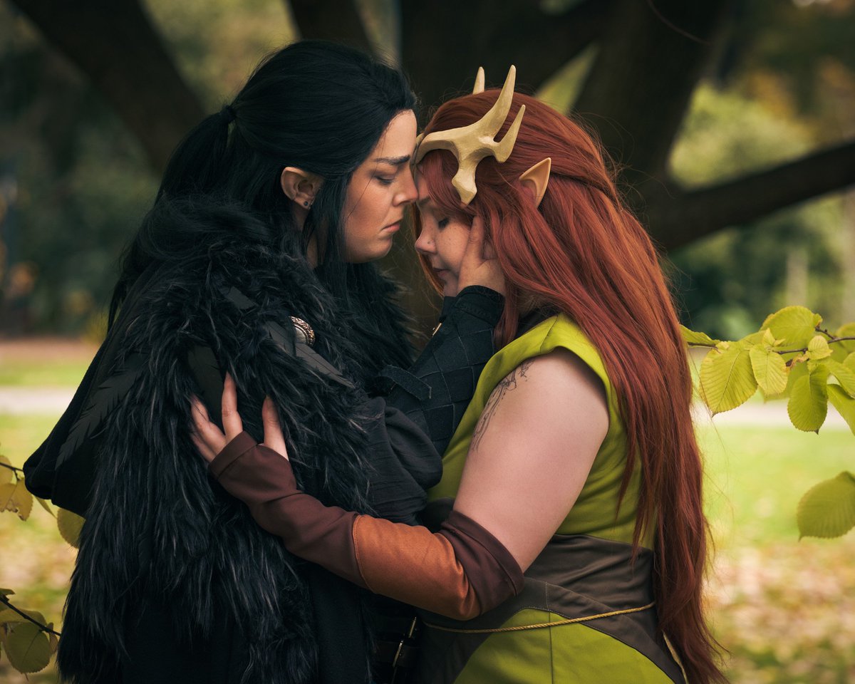 There are more episodes of Legend of Vox Machina tonight, and I'm READY! ARE YOU?
•
Vax: <a href="/movingkastles/">MK</a> 
Keyleth: <a href="/brie_kaye/">Brie 💖💫</a> 
📷: GuitarPug (IG)
Characters owned by <a href="/marisha_ray/">Marisha Ray</a> and <a href="/voiceofobrien/">Liam O'Brien</a> 
•
@critical_role <a href="/matthewmercer/">Matthew Mercer</a> <a href="/samriegel/">Sam Riegel</a> #bringcrtoaus