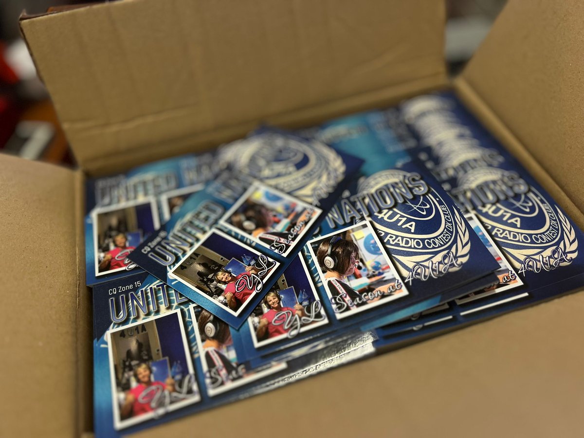 arcdxc's tweet photo. YL season at 4U1A Club and special event QSL Cards received from ON5UR (TKS Max)! #ham #hams #hamr #hamrad #hamradio #amrad #amateurradio #amateuradio #CQDX #CQYL #YL #YLOp #DX #CQ #Radio #ARCDXC #4U1A #UNRadio #UN #UNClub #VIC #VICREC
@R1BIG https://t.co/QlOCHhTPAm