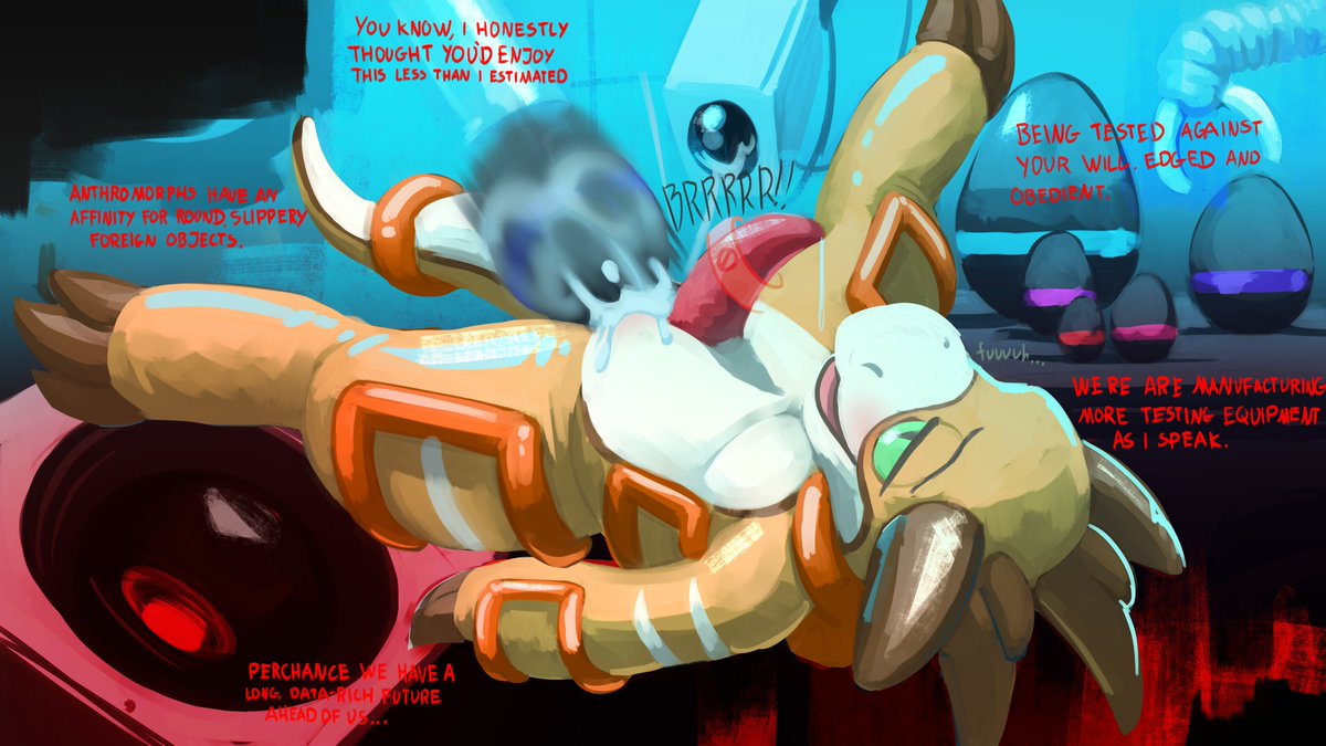 Kinktober Day 16 Machines
"This was a triumph."
For <a href="/vvoouunn/">creature's pet</a>