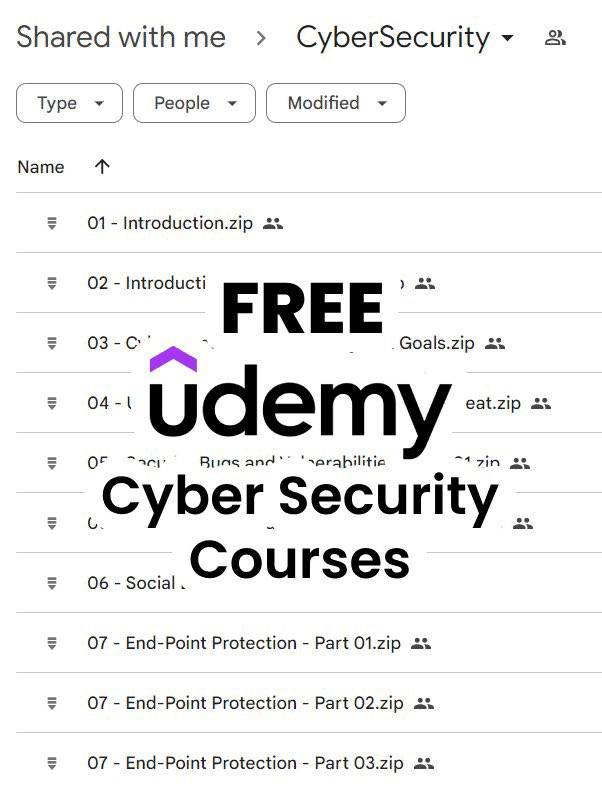 SDaily_AI's tweet photo. Free Udemy Cybersecurity Bootcamp Course!

11 hours, 98 lessons to master:
📍 Cybersecurity
📷 Ethical Hacking
📷 More...

To dive in:
1. Like &amp; Retweet
2. Comment “Cyber”
3. Follow me (so I can "DM" you) https://t.co/bTHvYcjops