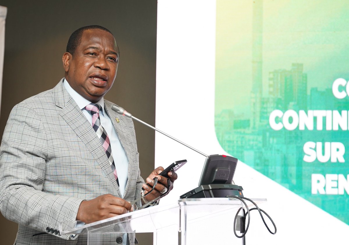 ATAFtax's tweet photo. βHon. Prof. Mthuli Ncube, Minister of Finance and Investment Promotion, Republic of Zimbabwe πΏπΌ spoke about the importance of African countries working together to combat illicit financial flows during the ATAF Continental EOI Conference, in Johannesburg, πΏπ¦.
#ATAFEOIConference
#EOIConference