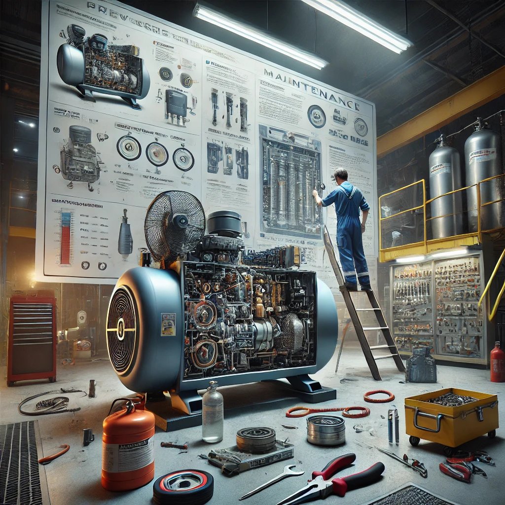 Electrohob228's tweet image. 🔧 Regular compressor maintenance = better efficiency!

✅ Replace filters
✅ Check oil levels 
✅ Inspect for leaks
✅ Drain condensate

Prevent downtime &amp;amp; boost performance! ⚙️ #MaintenanceTips #CompressorCare #Engineering