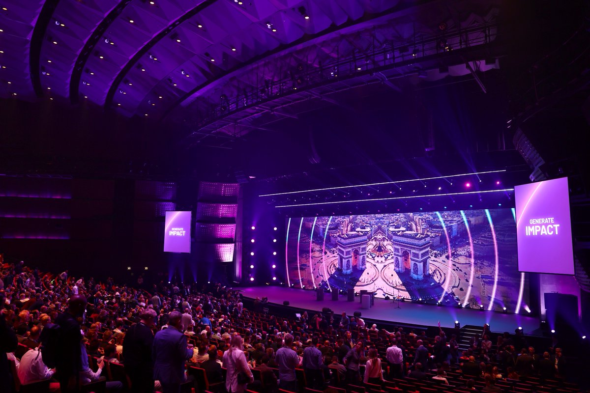 BriancHughes68's tweet photo. Good morning from the final day of #AVEVAWorld 2024!

We'll be revealing the winners of the AVEVA Sustainability Impact Award at 12pm in the General Session.

Then we'll hear from Iju Raj, Simon Bennett, Sônia Echeverria Ferreira and Clemens Schönlein, with an R&amp;D showcase. https://t.co/iWSeiTyZjC