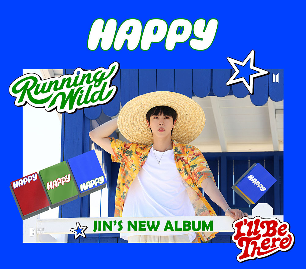 JIN NEW SOLO ALBUM
😎HAPPY😎
💜予約販売中💜

jp.stylekorean.com/shop/pr_listty…

#진 #Jin_Happy #Jin #スタコリ #STYLEKOREAN