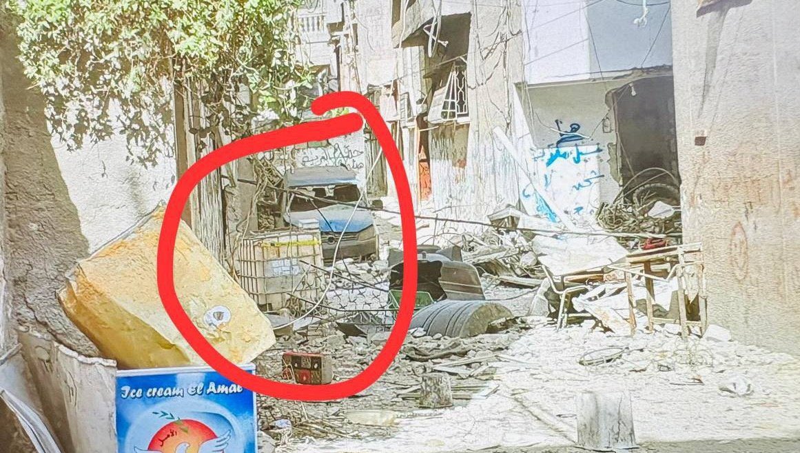 After 12 days of tight siege imposed on #Jabalia, residents there shocked by seeing water barrels.

They were full if watrr, but with explosives that exploded and destroyed whole residential compounds!