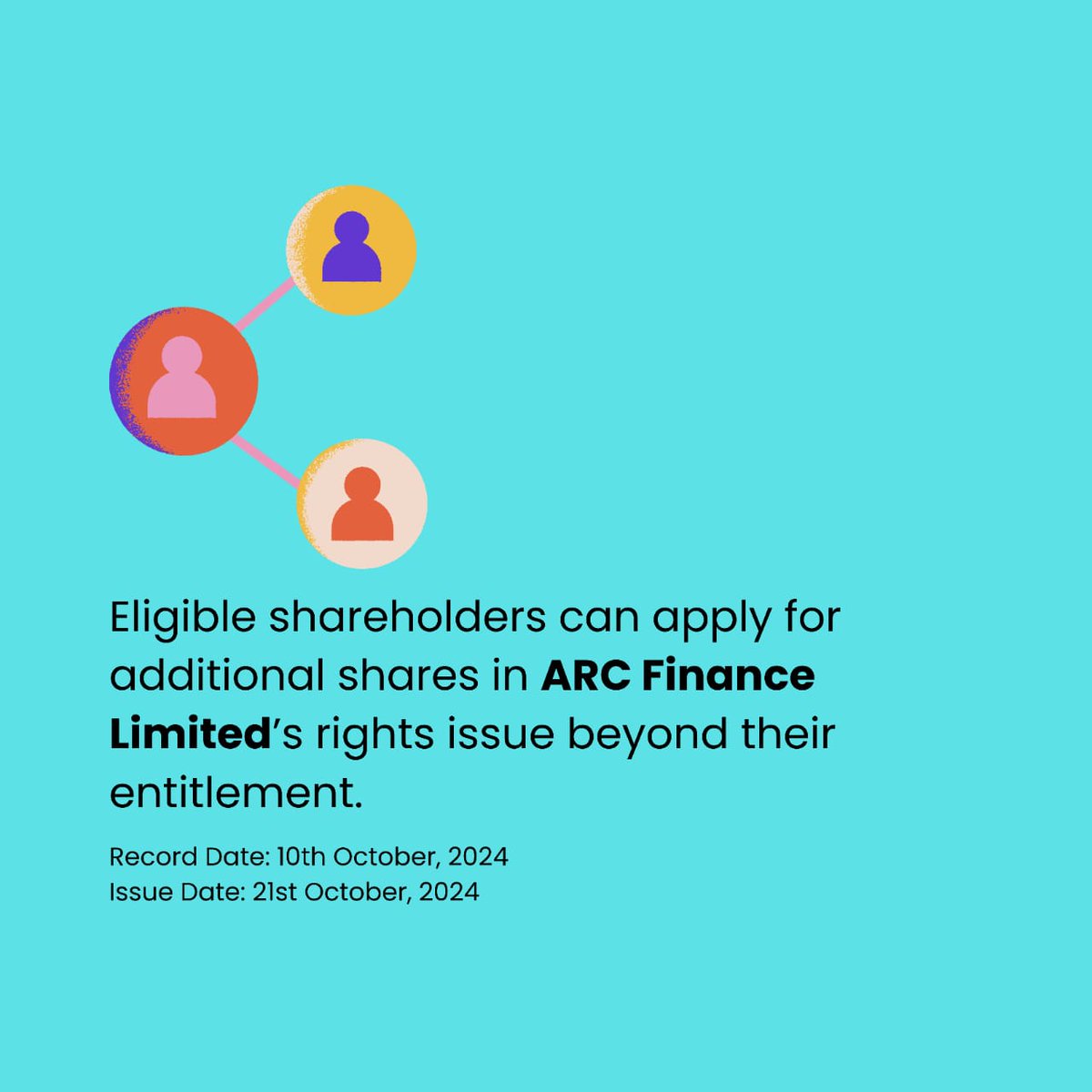 #ARCFinanceRightsIssue
Rights issue: ARC Finance Limited's future!
Secure shares, strengthen portfolio.