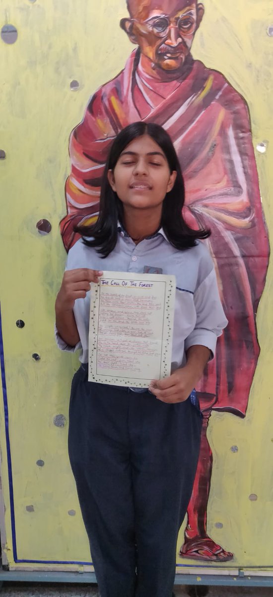 Encouraging Patriotism! ASOSE Sec-17 Rohini conducted activities for Veergatha 4.0 to develop the spirit of patriotism.Students participated Enthusiastically.
 #VeerGatha project  Join the movement! #PatriotismInAction #StudentPower #ASOSE