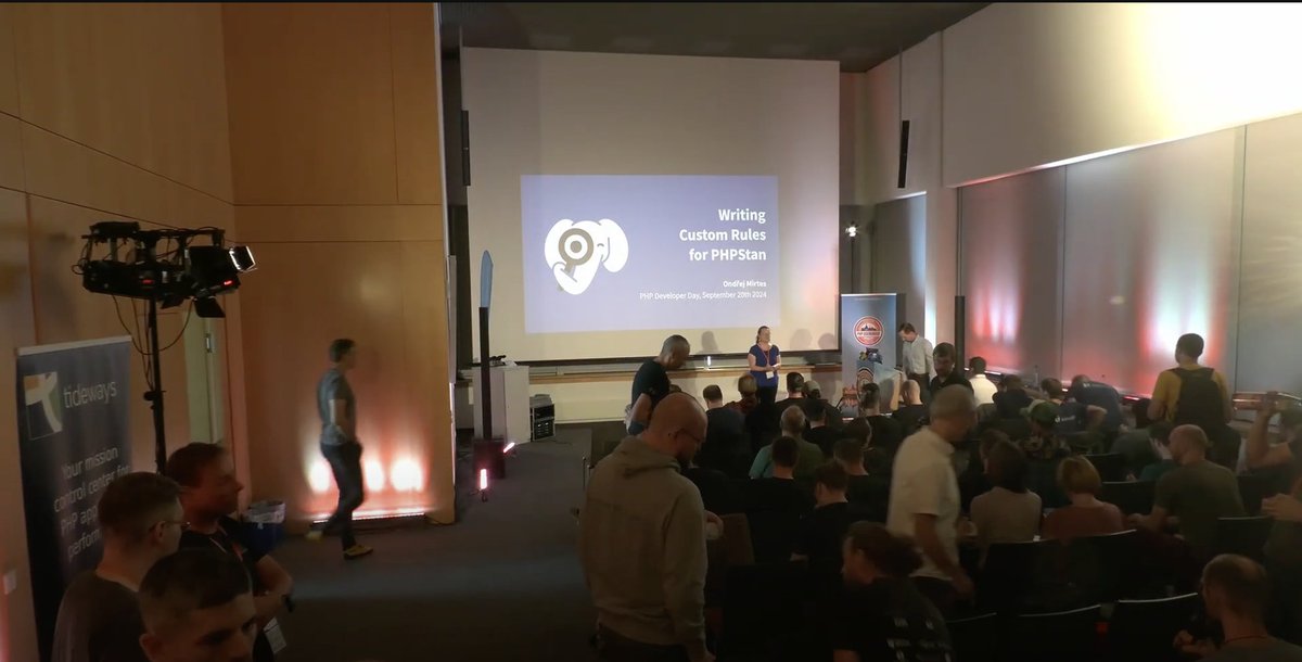 sulu's tweet image. Ondrej Mirtes was recently at the @phpugdd where he presented his talk &quot;Writing custom rules for PHPStan.&quot; You can watch the video here! youtube.com/watch?v=qXo9or… #phpug #php #phpugdd