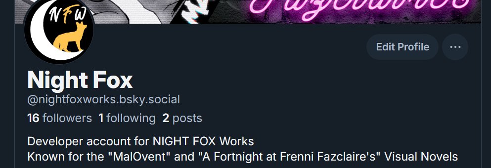 Night Fox tweet media