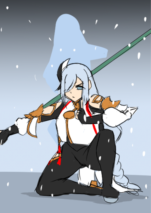 毎日何かしらあげ43日目 !!今回は毛色ちがう翔鶴!!こういう感じでかっこいい絵も描けるようになりたい!! 