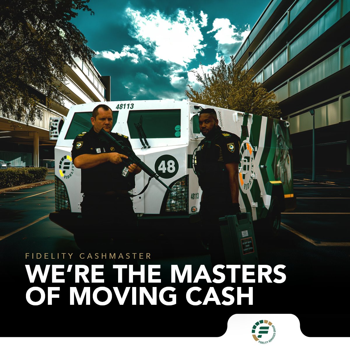 Fidelity_Secure's tweet image. Doing more than meets the eye to keep your moving money safe!

#FidelityCashMaster #SaferThanSafe #CashProtection