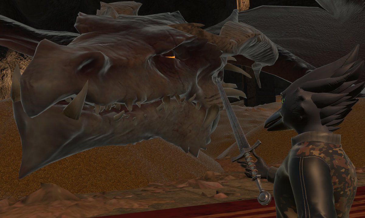 hypcrow's tweet image. Oops... (inspired by a post from @VampBirb )