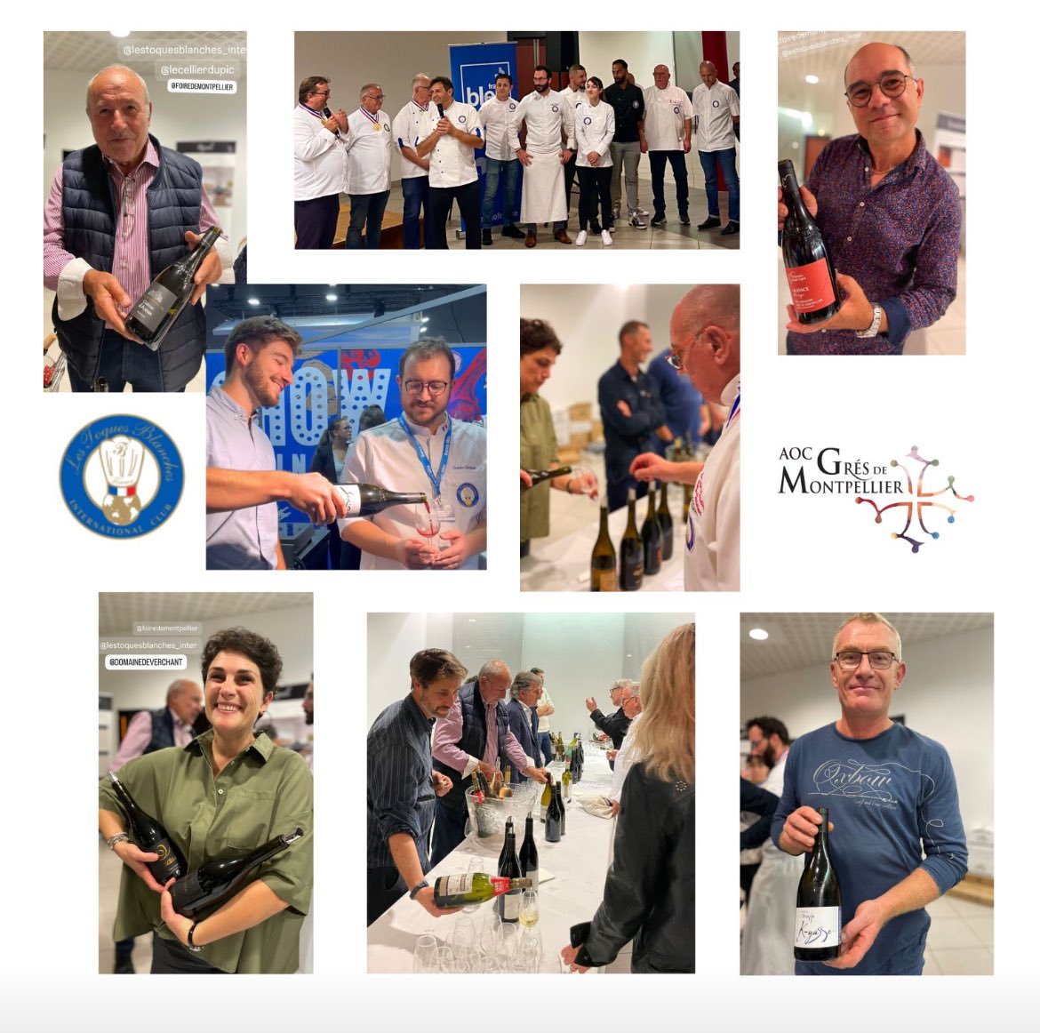 🎉 #Foireinternationale de Montpellier : un beau partenariat entre les chefs de l'International Club des Toques Blanches x AOC Grés de Montpellier 🍷👨‍🍳en live sur Radio France bleu Hérault 🎙️ 
#montpellier #montpelliernow