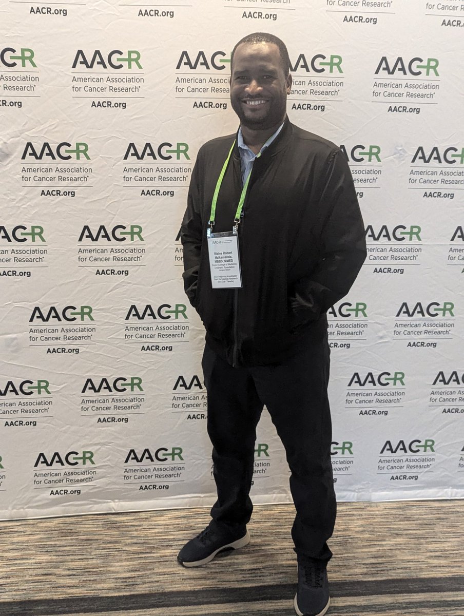 docriz_mzik's tweet photo. I attended the AACR Grantee Summit in Philadelphia. An exciting opportunity for AACR grant recipient's to showcase the research work they are doing. I shared the work we are doing at KCH on describing the molecular biology of Acute Leukemia in children. https://t.co/QImZ8rxciL
