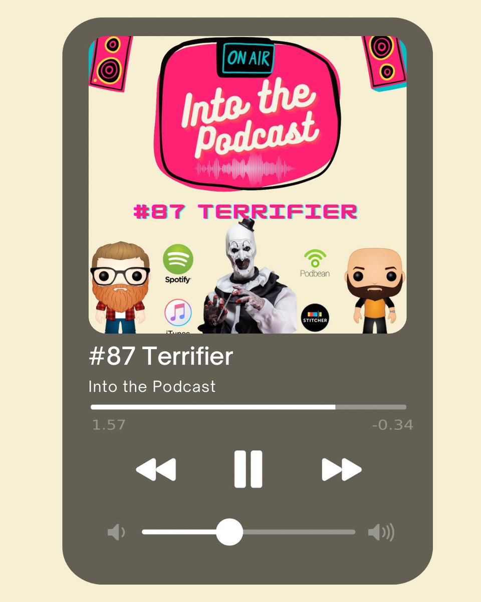 intothepod's tweet photo. In this week’s slightly later Into the Podcast episode, the boys go long distance as they talk beer, comic books, and the Terrifier trilogy 🤡🔪

#Terrifier #Terrifier3 #podcast https://t.co/skujDxPeHG