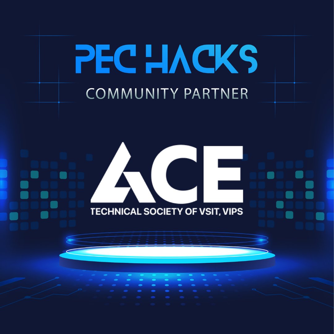 ACE is very excited to announce partnership with <a href="/PECHacks/">PEC Hacks</a>  2.0—an exciting 36-hour national-Level on-site hackathon—taking place 28-29 December 2024 at Panimalar Engineering College, Chennai! 🚀
 
Register by 20 October.
Registration link: lnkd.in/gNWigQEB
