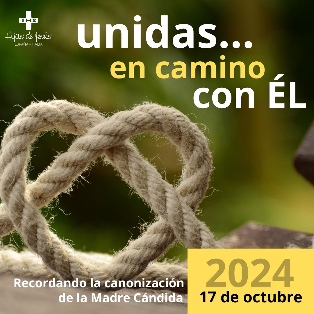 hijasdejesus_es's tweet image. iempo de #unión, tiempo de #esperanza y de deseos, tiempo para dejarnos #transformar por Dios, tiempo para acogernos, mirar las necesidades del mundo y decidirnos a ser + #HijasdeJesús Recordamos aquel 17 de octubre de 2010 cuando #BenedictoXVI canonizaba a la #MadreCándida