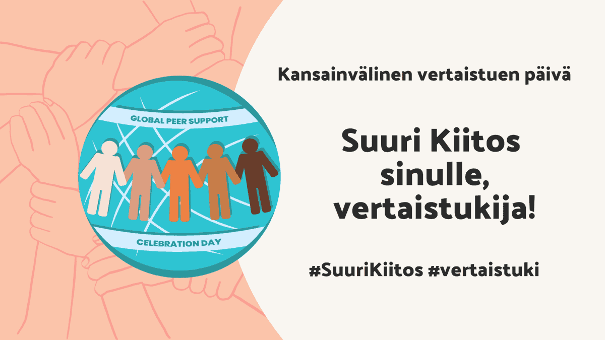 Tänään vietetään kansainvälistä vertaistuen päivää! Suuri kiitos kaikille vertaisohjaajillemme ja vertaistukea jakaville vapaaehtoisillemme. 💚

Tutustu Löydä vertaistukija-sivuumme: epilepsia.fi/tukea-ja-toimi…

#epilepsia
#JokaSadas
#SuuriKiitos
#vertaistuki