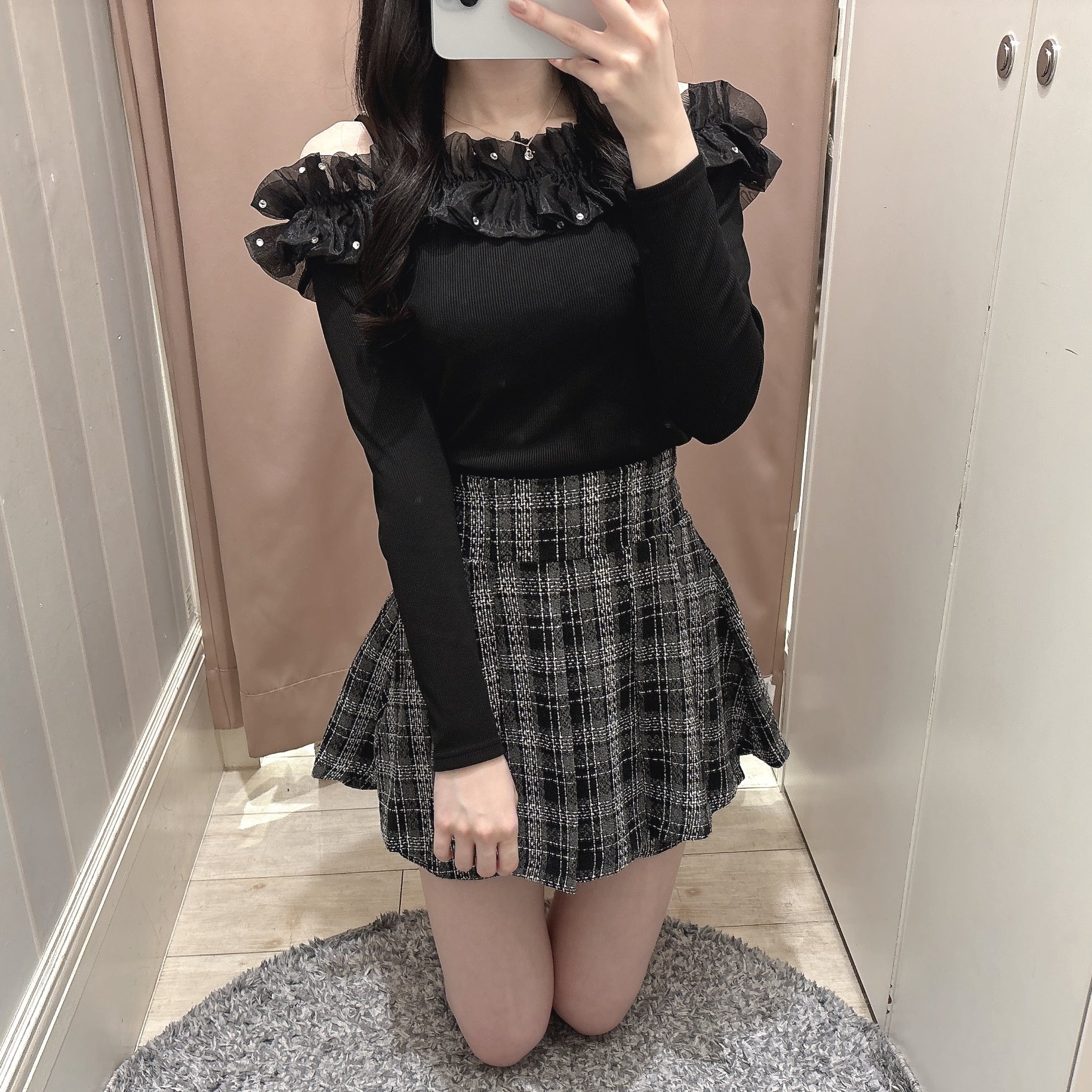 evelyn バック編み上げOP【⭐️本日限定値下げ⭐️】 evelyn バック編み上げOP - メルカリ