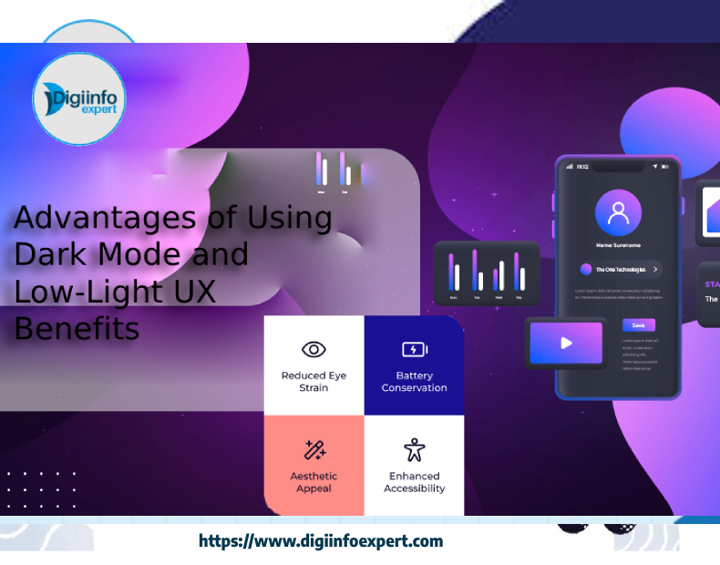 digiinfoexpert's tweet photo. Advantages of Using Dark Mode and Low-Light UX Benefits https://t.co/5WU83S9bRw