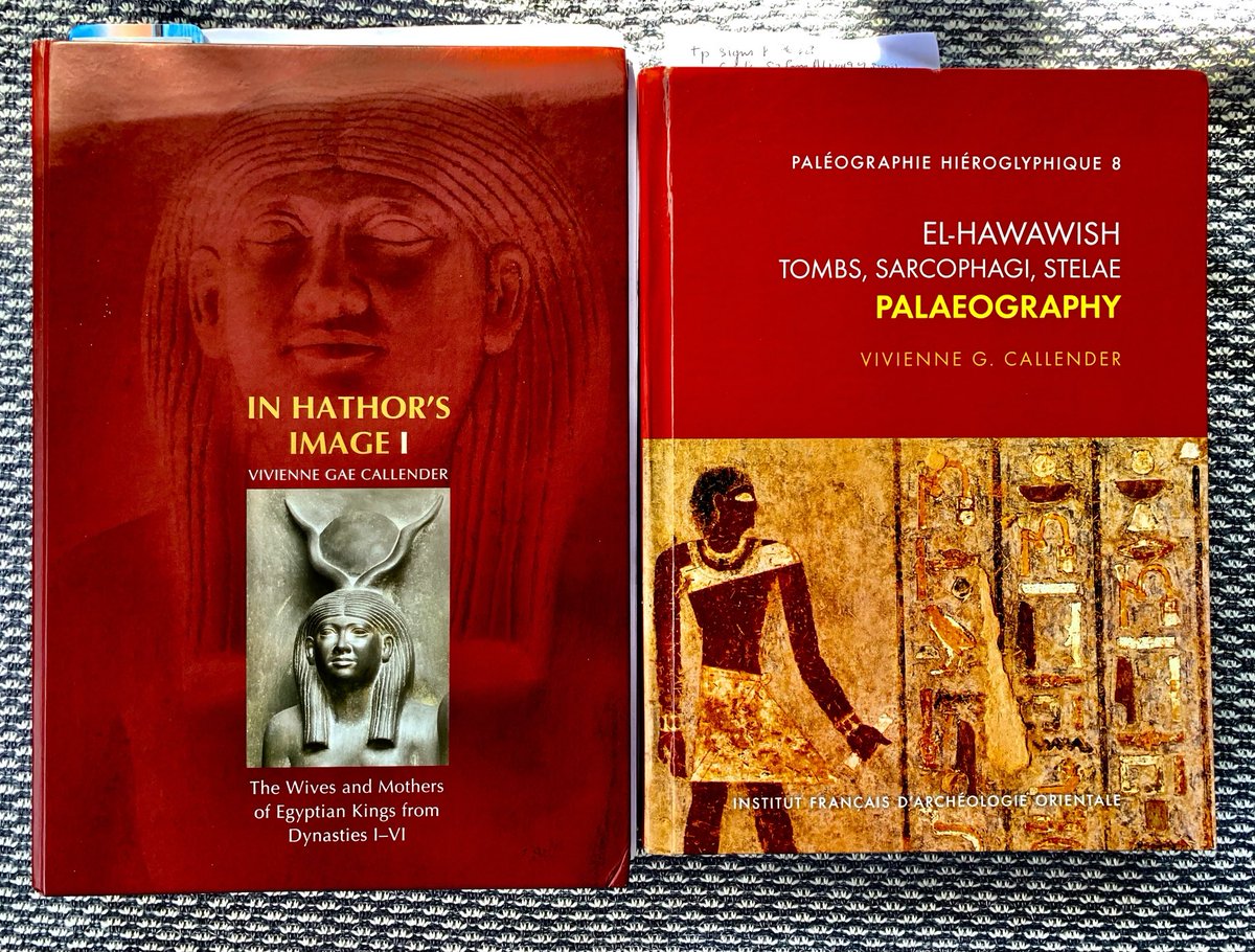 Popped in to see Dr.V.G.Callender &amp; congratulate her on her latest #Egyptology publications!