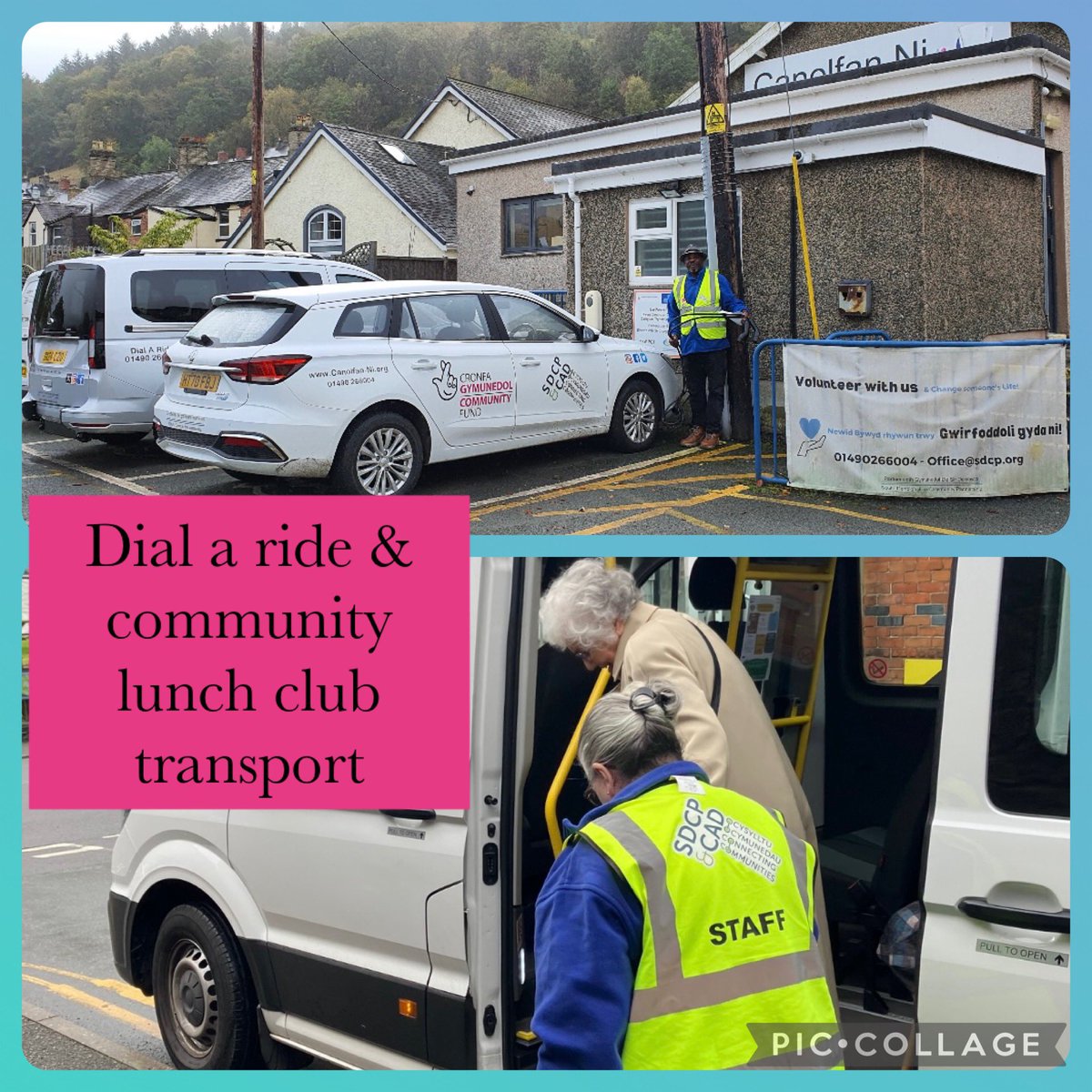 #CTAWeek24 another day of community transport supporting people to get to medical appointments &amp; our Tuesday community lunch club🙌 with the help of our vehicles, volunteers &amp; staff this  is all possible❤️