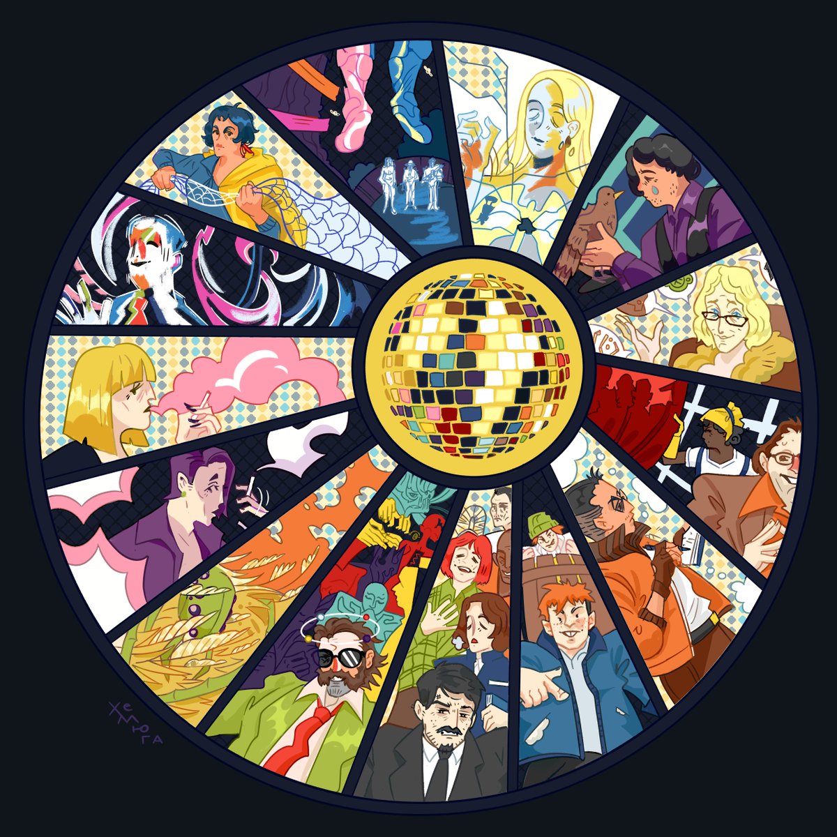 he11en_art's tweet image. What happens in Whirling-in Rags, stays in Whirling-in Rags
#DiscoElysium