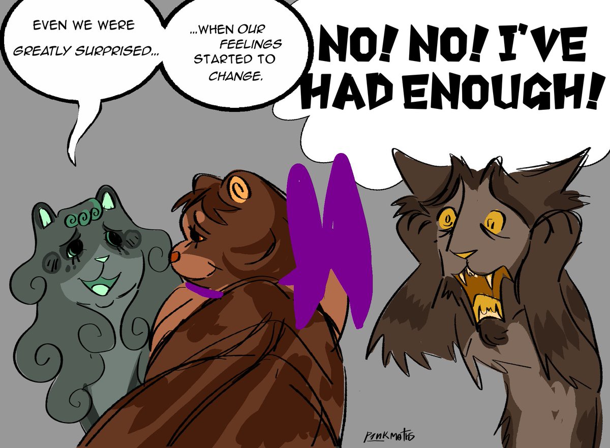 P1nkm0ths's tweet image. Ferncody shitpost #warriorcats