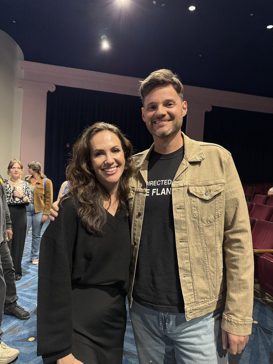 Still in shock that I got to 1. See Hush on a big screen and 2. Meet the absolutely amazing <a href="/k8siegel/">Kate Siegel</a>. Thank you for being such a wonderful storyteller!