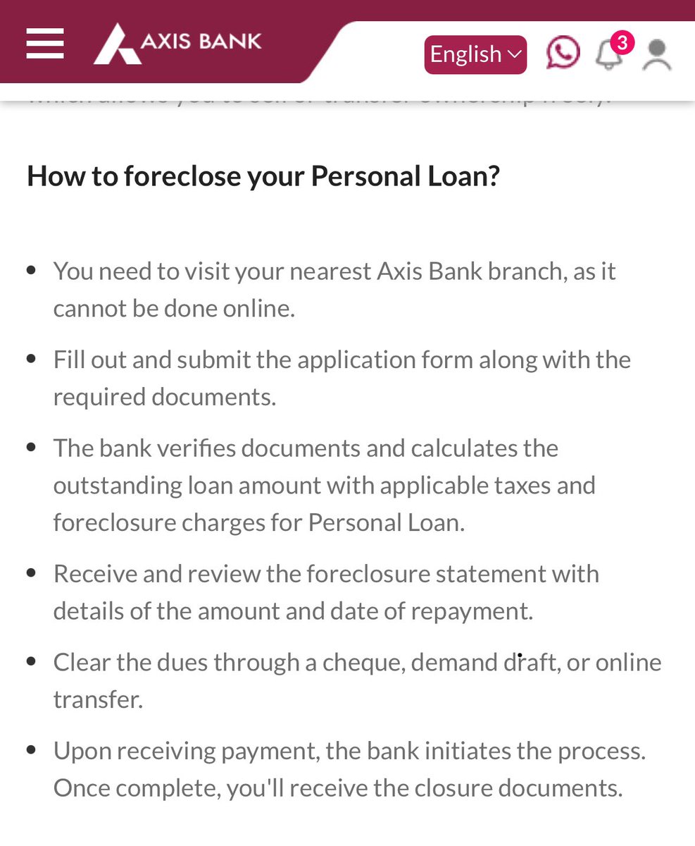 seetampradhan's tweet photo. @AxisBankSupport @AxisBank I’m currently abroad and unable to visit a branch. Your article mentions we can foreclose a loan account via online transfer, but customer support says otherwise. Can you help clarify how to proceed? Thanks!

https://t.co/B4XcE0gfpI https://t.co/LLuwWk7W1H