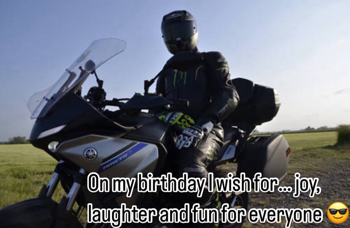 Let the birthday begin 😎😀