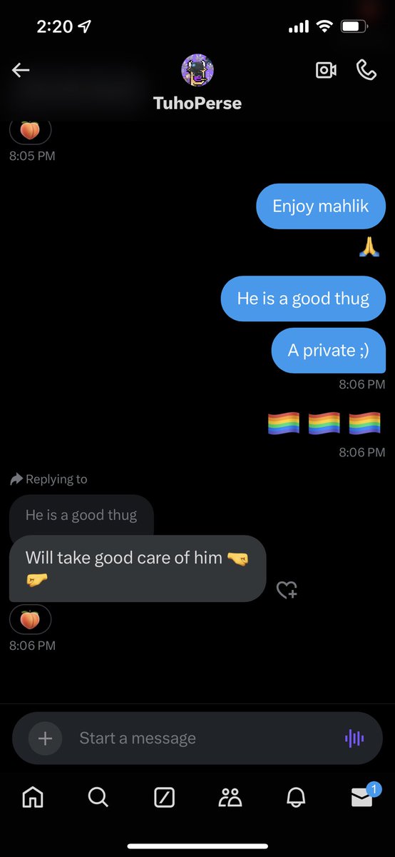 TTTASKFORCE69's tweet photo. Absolute chad @PerseTuho still holding a thug he won in an old @TTTASKFORCE69 giveaway 🍑 doesn’t even have it listed! He is a true soldier of the Thick thug Taskforce &amp; Niggabutt Navy 🫡🏳️‍🌈 https://t.co/22yBdn3AWs
