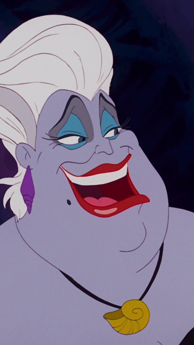 ディズニーヴィランズ 海の魔女 #アースラ のたくらみ💋 ╋━━━ 望み