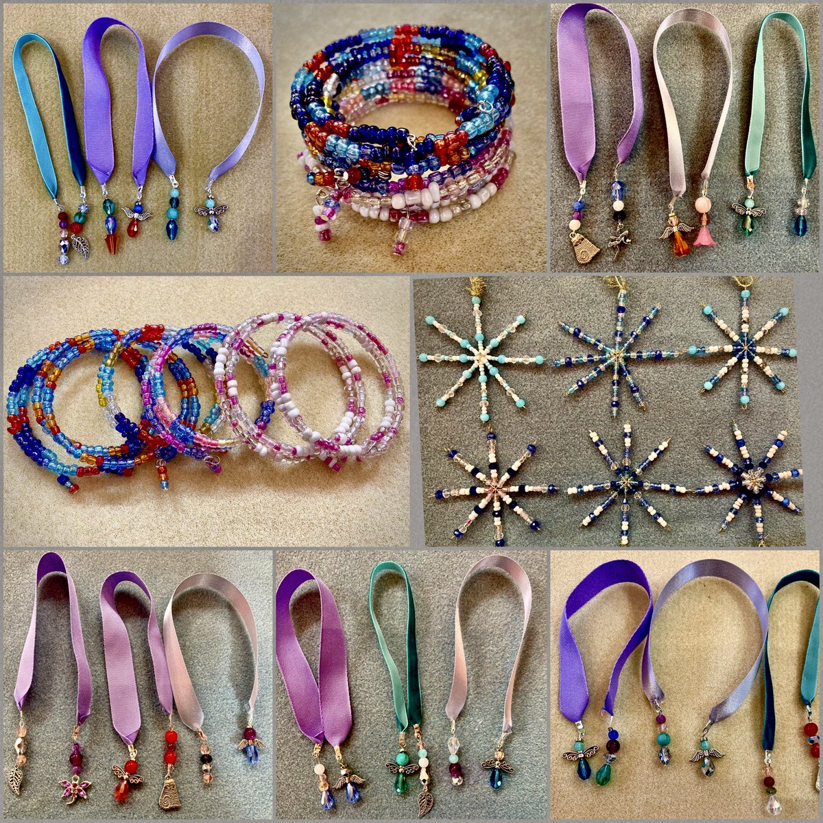 <a href="/Fairclosecentre/">Fair Close Centre</a> Craft Group have been busy beading beautiful bracelets, bookmarks &amp; snowflakes!

#Newbury
#ArtsForHealth
 #ChristmasCountdown 
#Christmasgifts