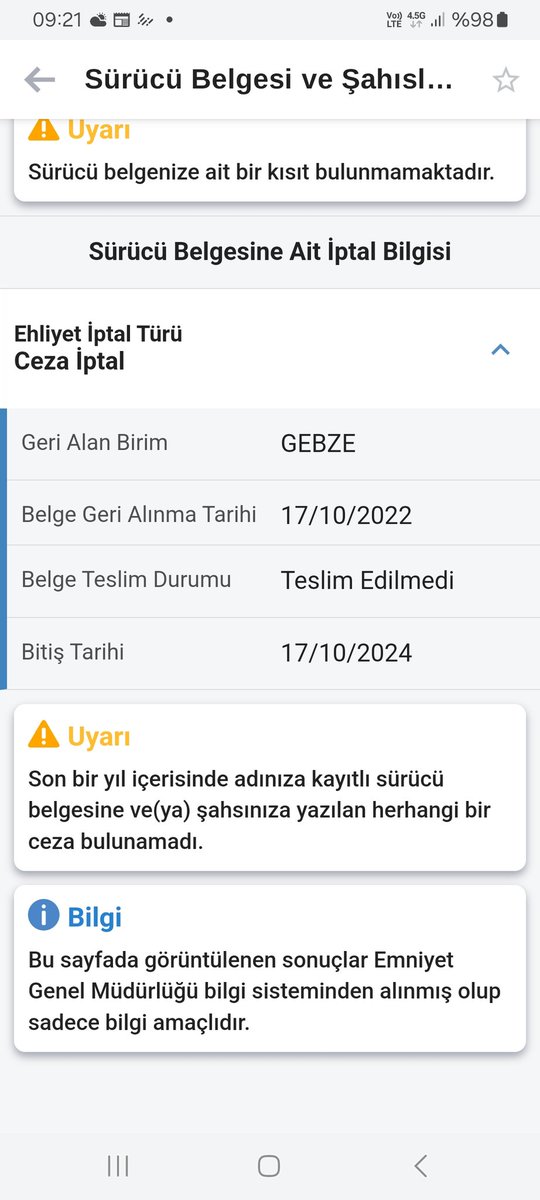 Allahima şükürler olsun 
Beklenen gün geldi 
#EhliyetAffı 
Ailesi olarak zor bir dönem yaşadık her yer baş vurduk yalvardik ama olmadı yinede kavuştum allahim sizlerde nasip eylesin
